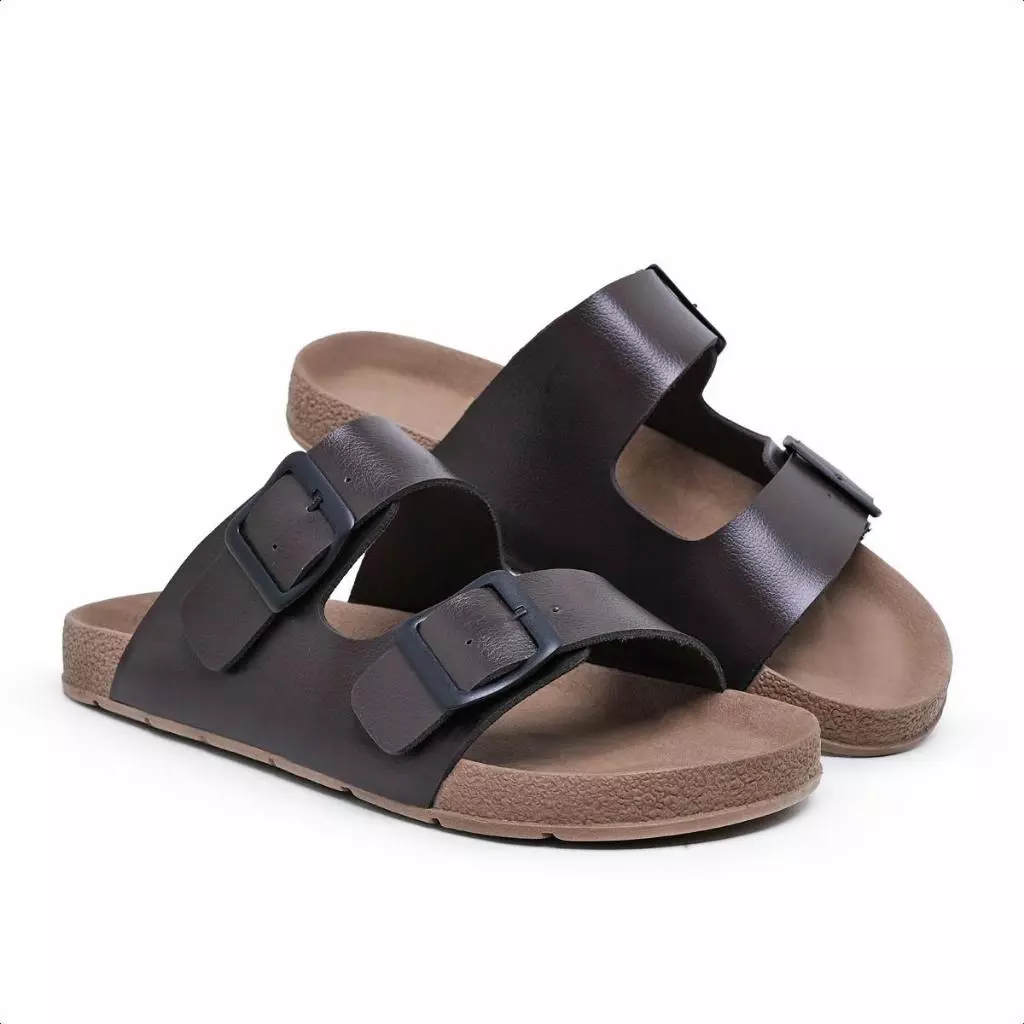 Foto 3 de chinelo masculino com fivelas