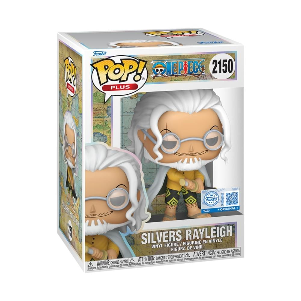 Foto 5 de Boneco Funko Pop! Plus One Piece Silvers Rayliegh com Chase