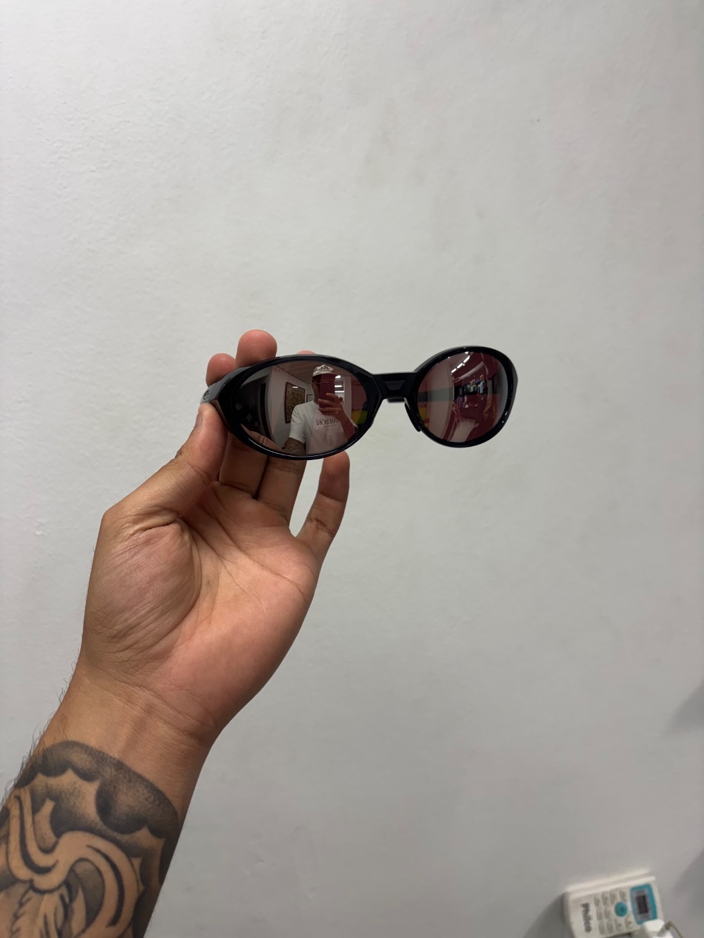 Cactus Jack x Oakley Óculos Eye Jacket Redux Black Ink — Único, Novo