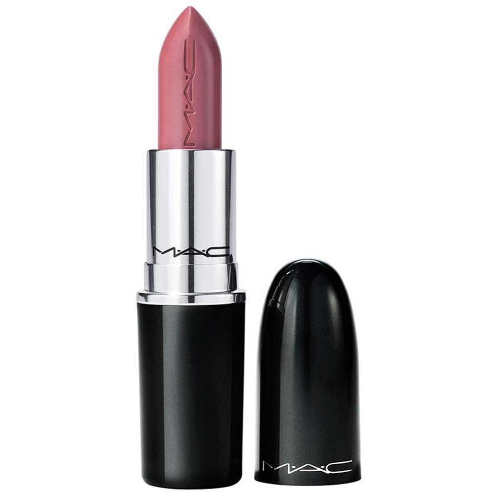 Batom Labial MAC Lustreglass Lipstick Tons Claros — Syrup