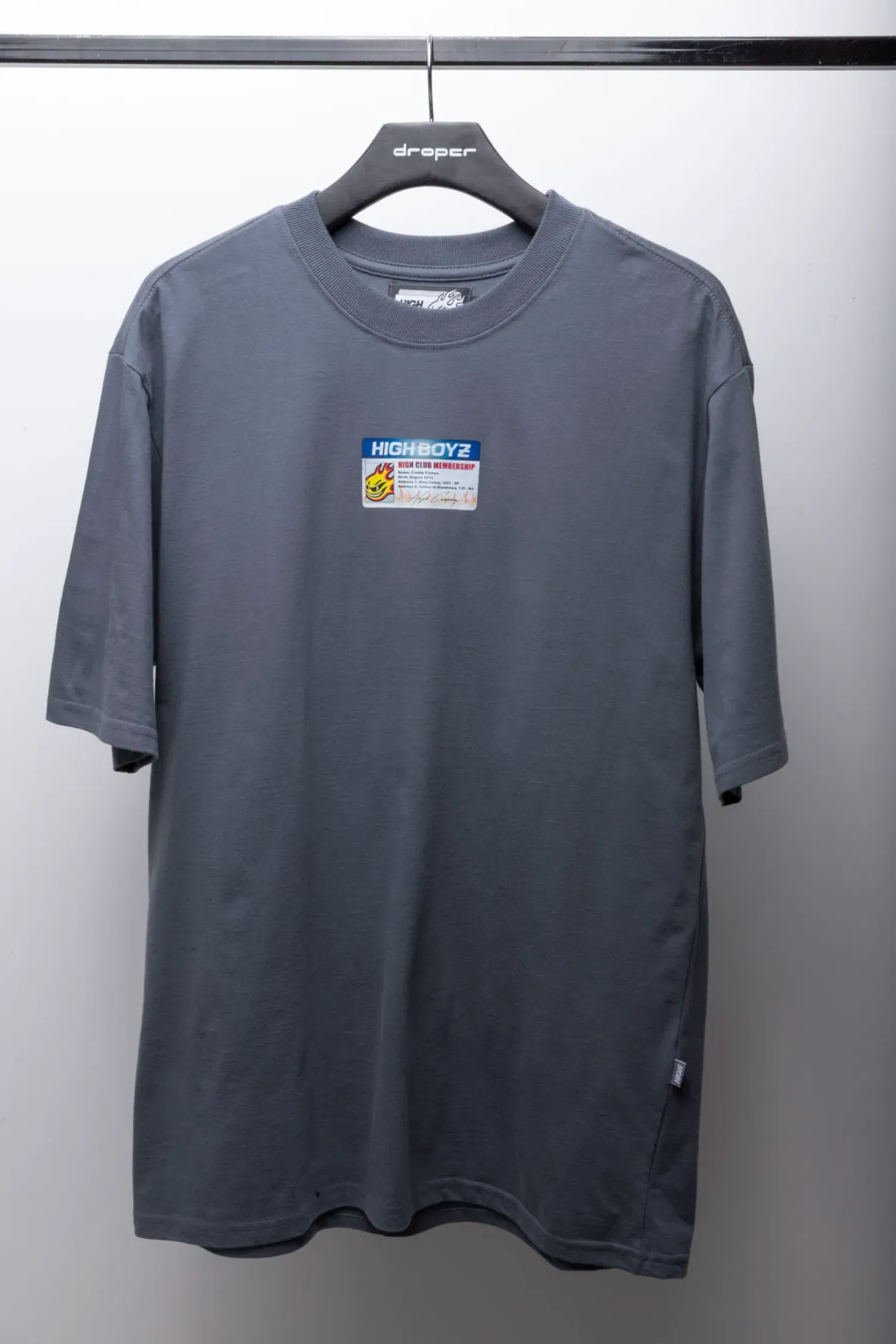 Camiseta High Company Member Grey — PP / P / M / G / XG / XXG, Novo