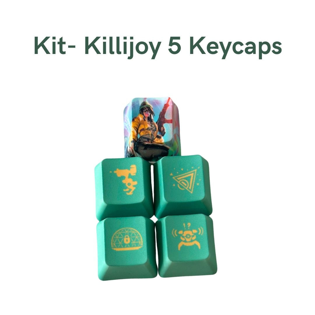 Kit 5 peças Valorant - Killjoy