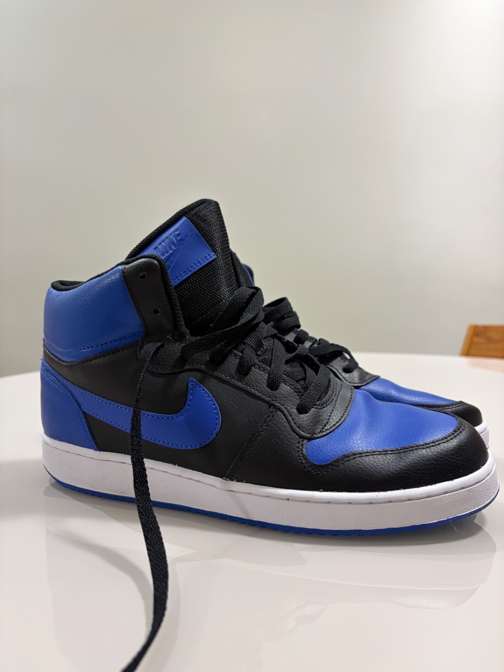 Nike Ebernon Mid Black Game Royal — 42.5, Usado