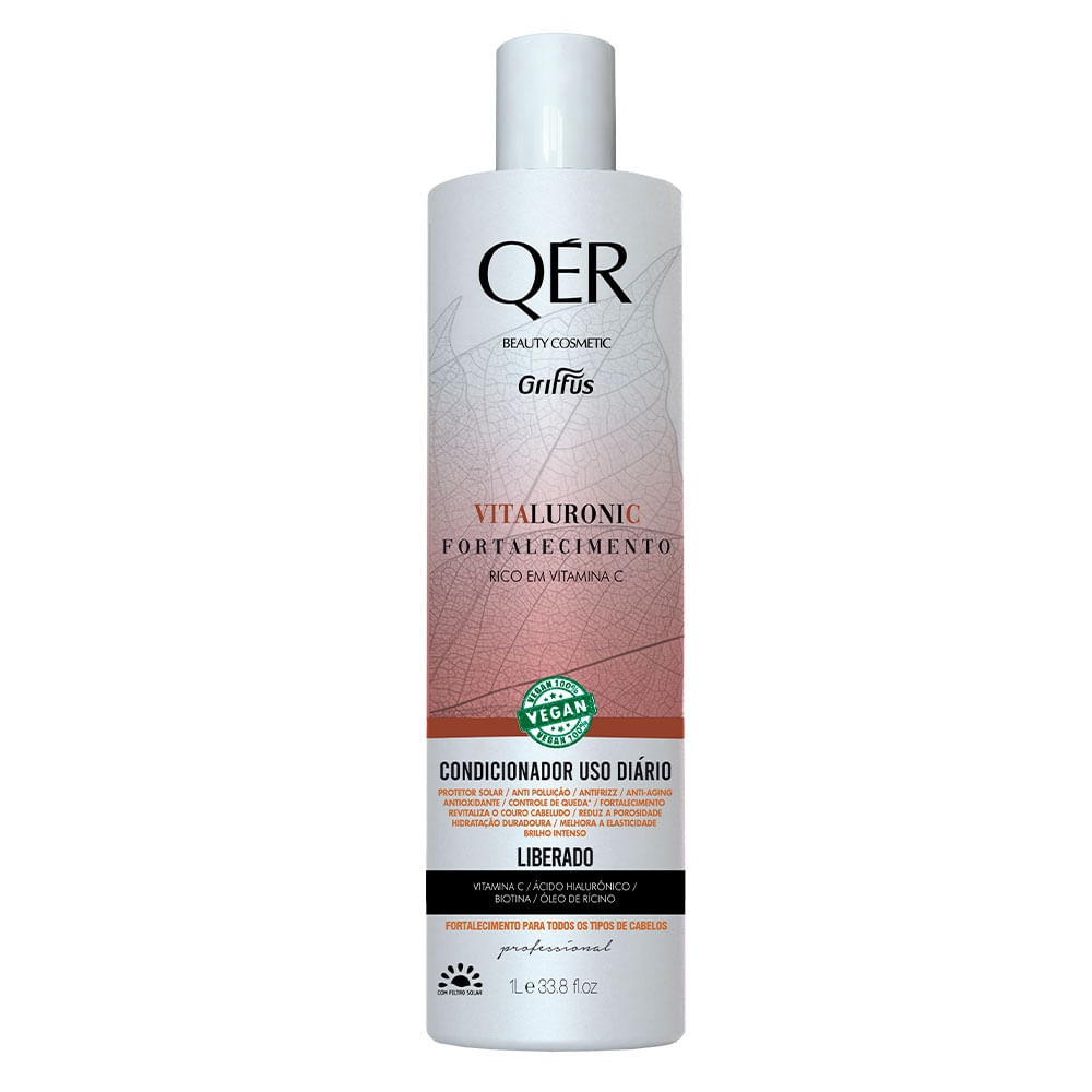 Griffus QÉR Beauty Cosmetics Vitaluronic Condicionador — 1L