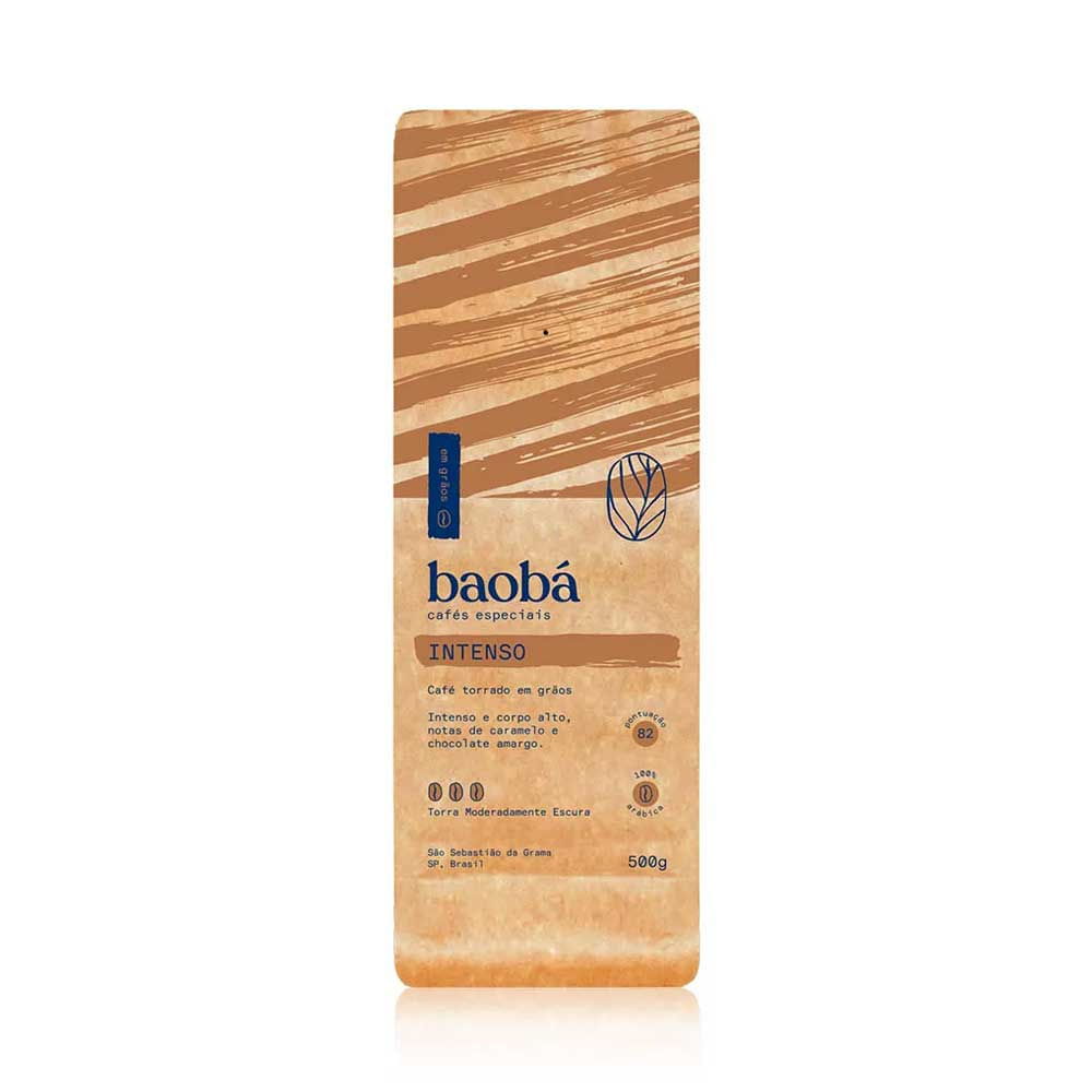 Café Baobá Intenso em grãos 500 g