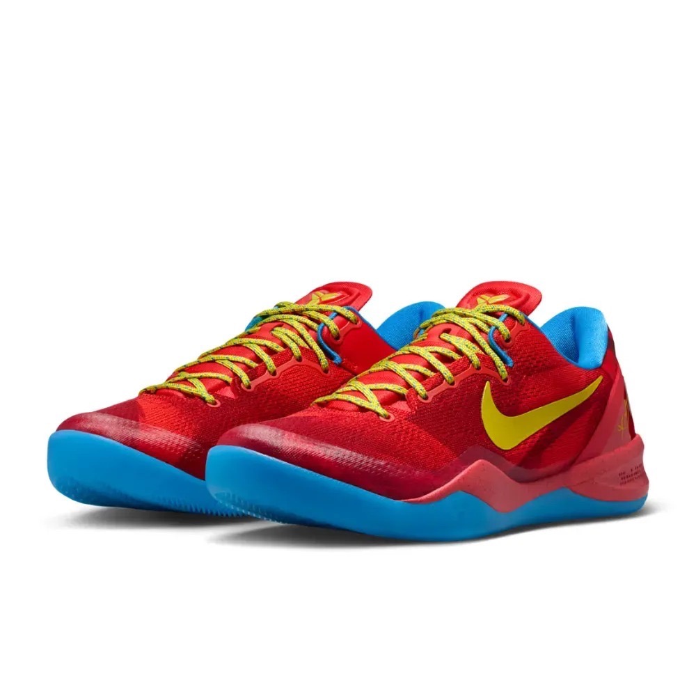 Nike Kobe 8 Protro Year of the Horse Light Crimson Vivid Blue — 35, Novo