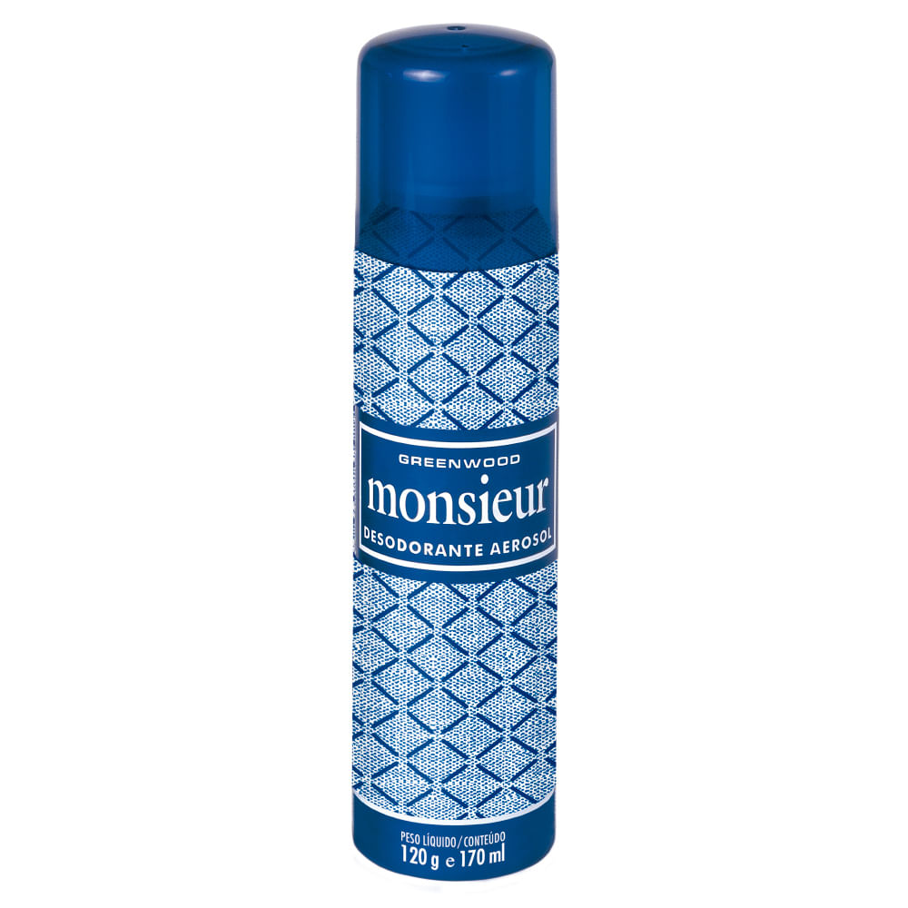 Desodorante Aerosol Fiorucci Monsieur — 170ml