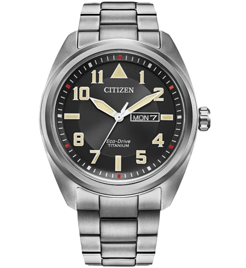 Relógio Citizen Eco-Drive Weekender Garrison Field 42 mm — Único, Novo