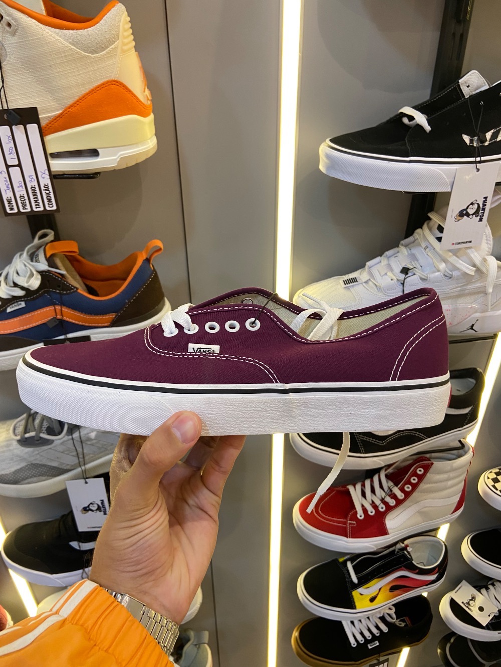 Vans Authentic Dark Purple — 40 / 41 / 42 / 43, Novo