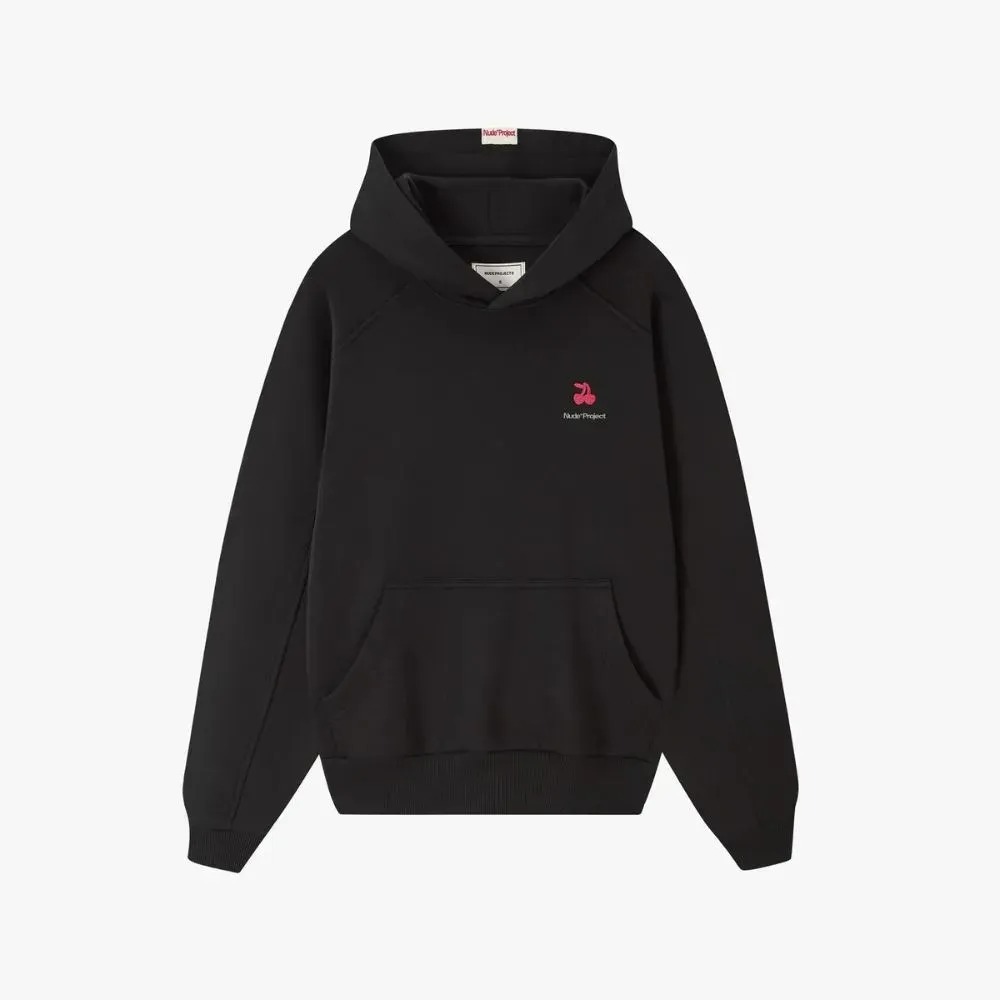 Moletom Nude Project Basic Cherry Black — PP / P / M / G / XG, Novo