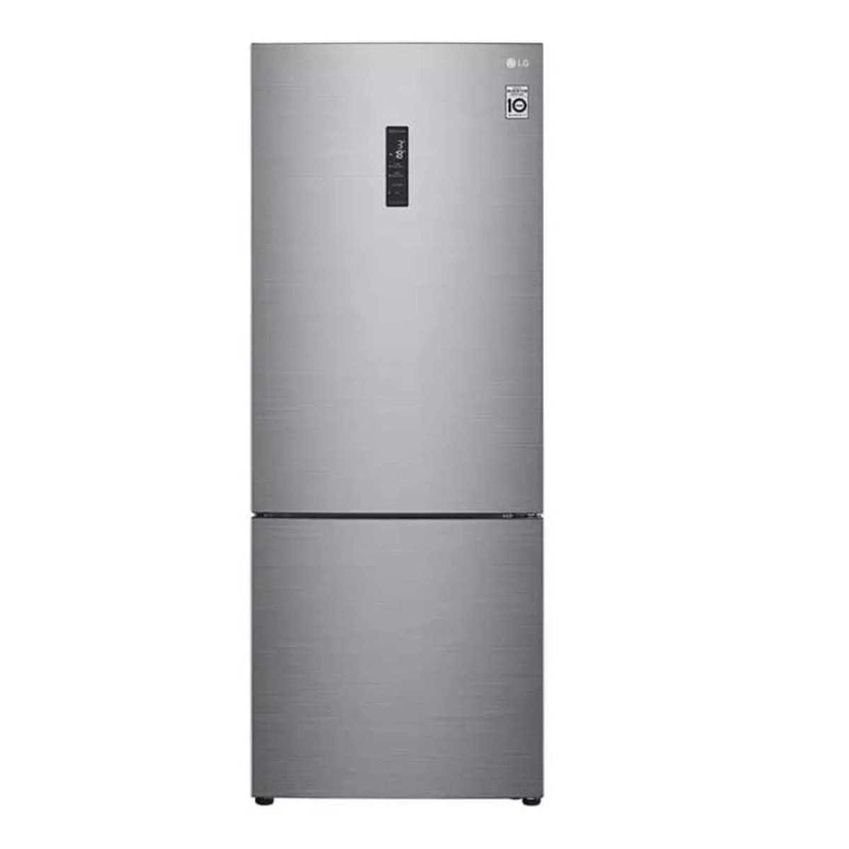 Refrigerador LG Inverter Bottom Freezer 451 Litros GCB569NLL2 220V