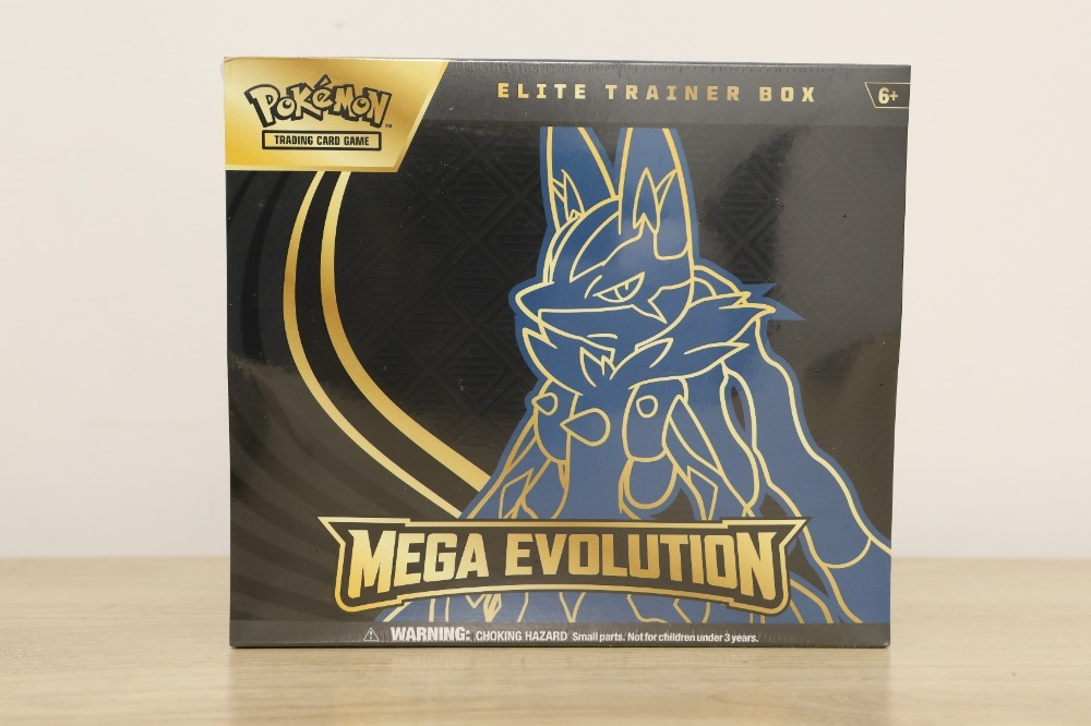 Coleção Treinador Avançado Megaevolução (Mega Lucario) Pokémon TCG EN-US — Único, Novo