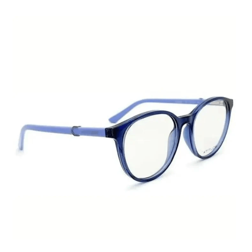 Armação para Óculos de Grau Feminina Atitude Infantil ATK4006 D01 Azul