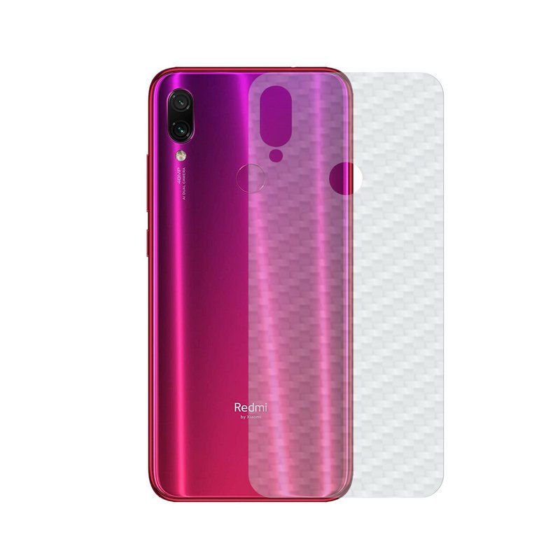 Película Traseira de Fibra de Carbono Transparente para Xiaomi Redmi Note 7 Pro - Gshield