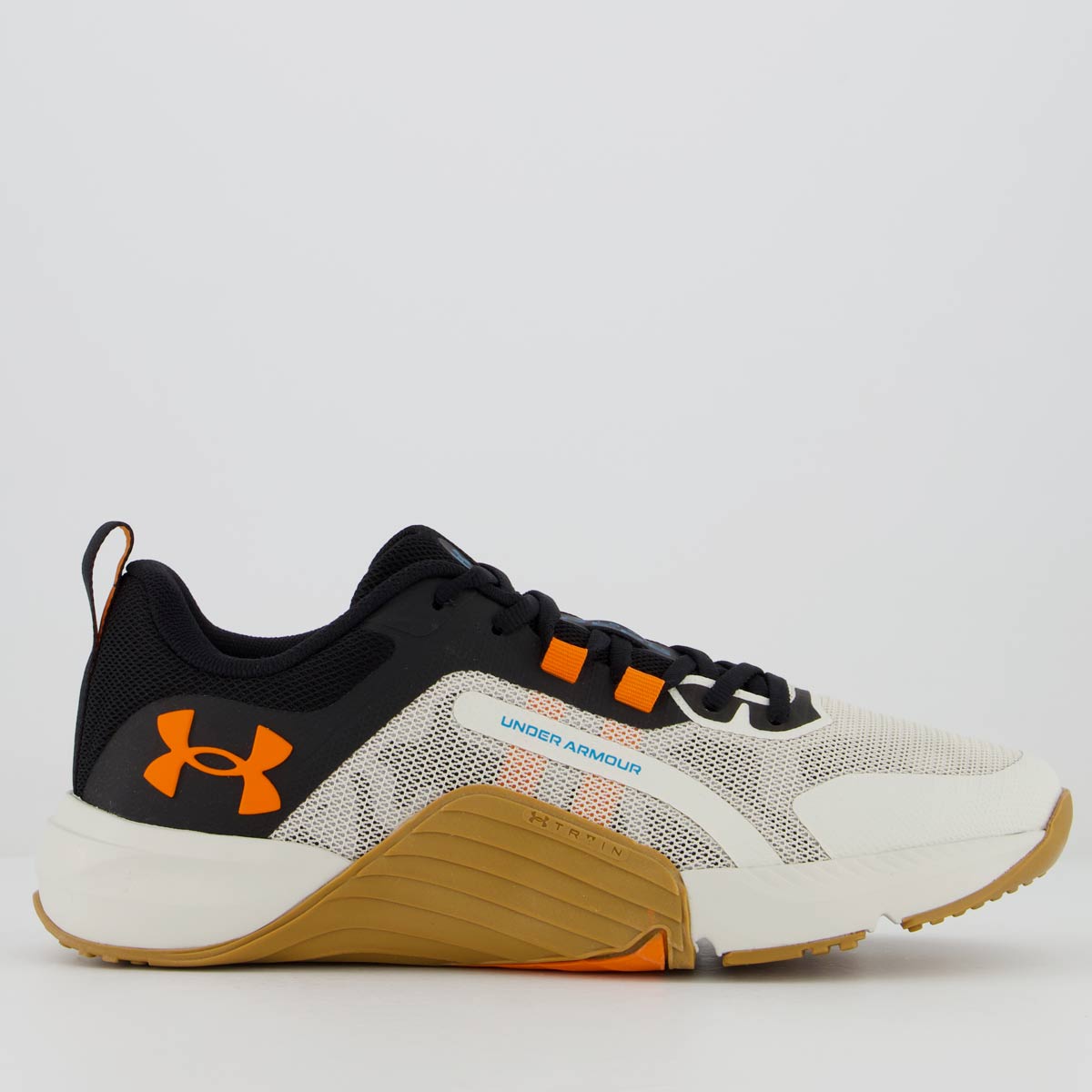 Tênis Under Armour Tribase Reps Cinza Preto e Laranja