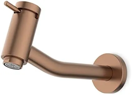 TORNEIRA P/ LAVAT DE PAREDE BASIC ROSE GOLD MATTE ROCA