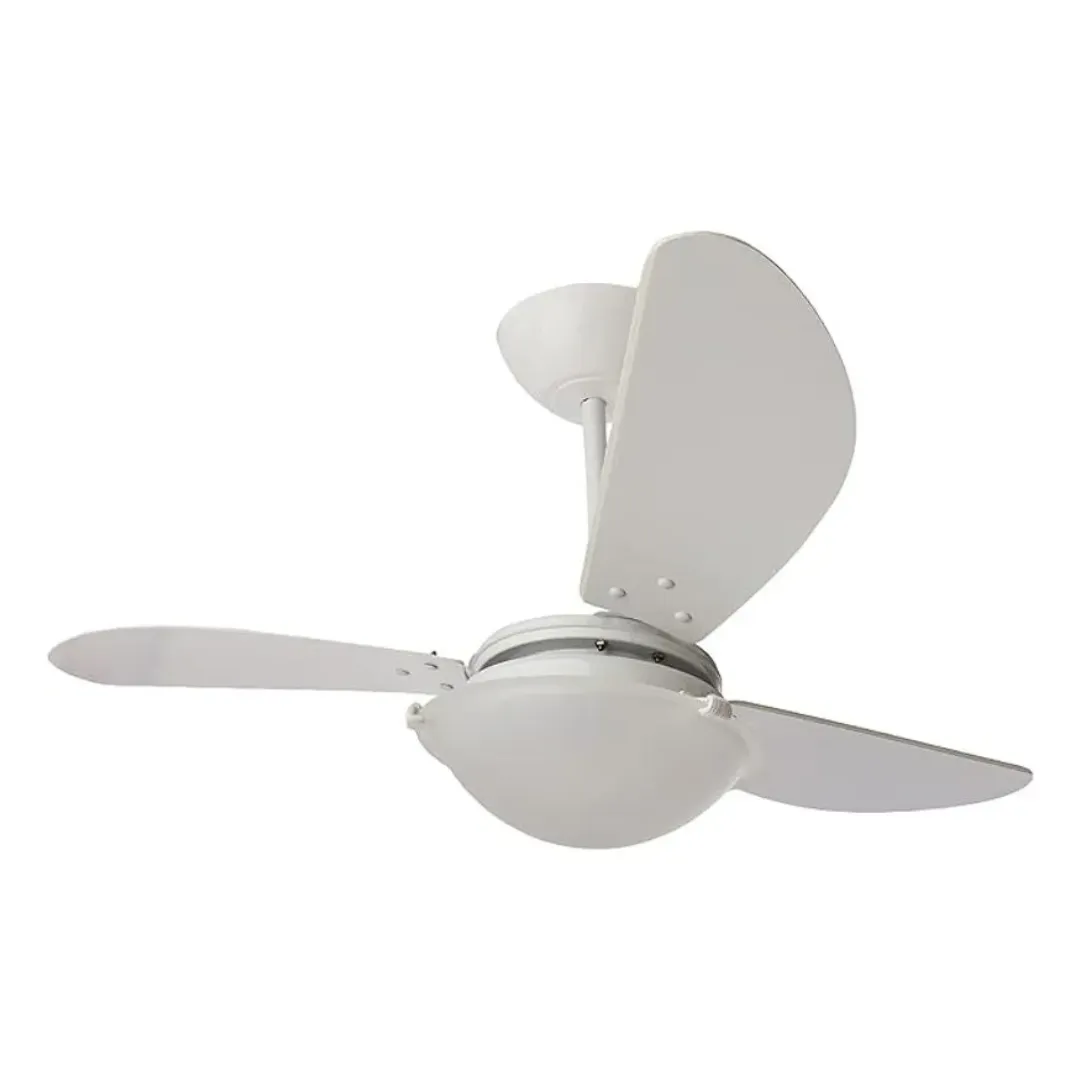 VENTILADOR ÂMBAR 110/127V 3P 130W NEW BRANCO TRON