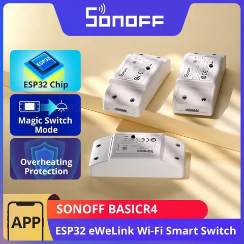 [Grupo de 3] SONOFF BASICR4 Interruptor WiFi Inteligente