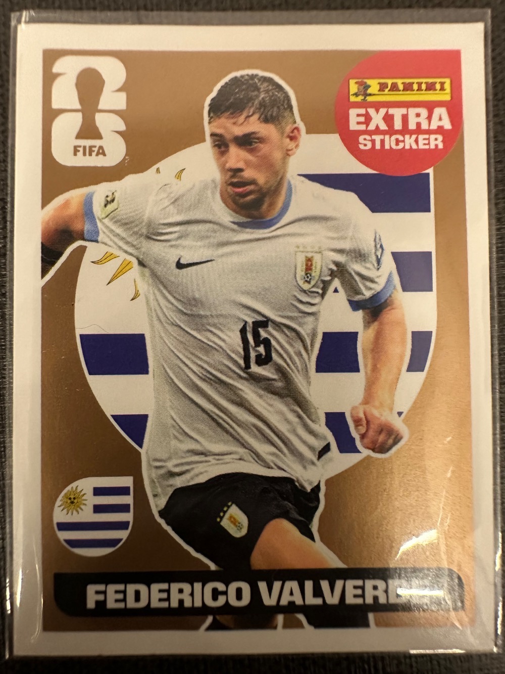 Figurinha Panini Federico Valverde Bronze Legend FIFA World Cup 2026 — Único, Novo