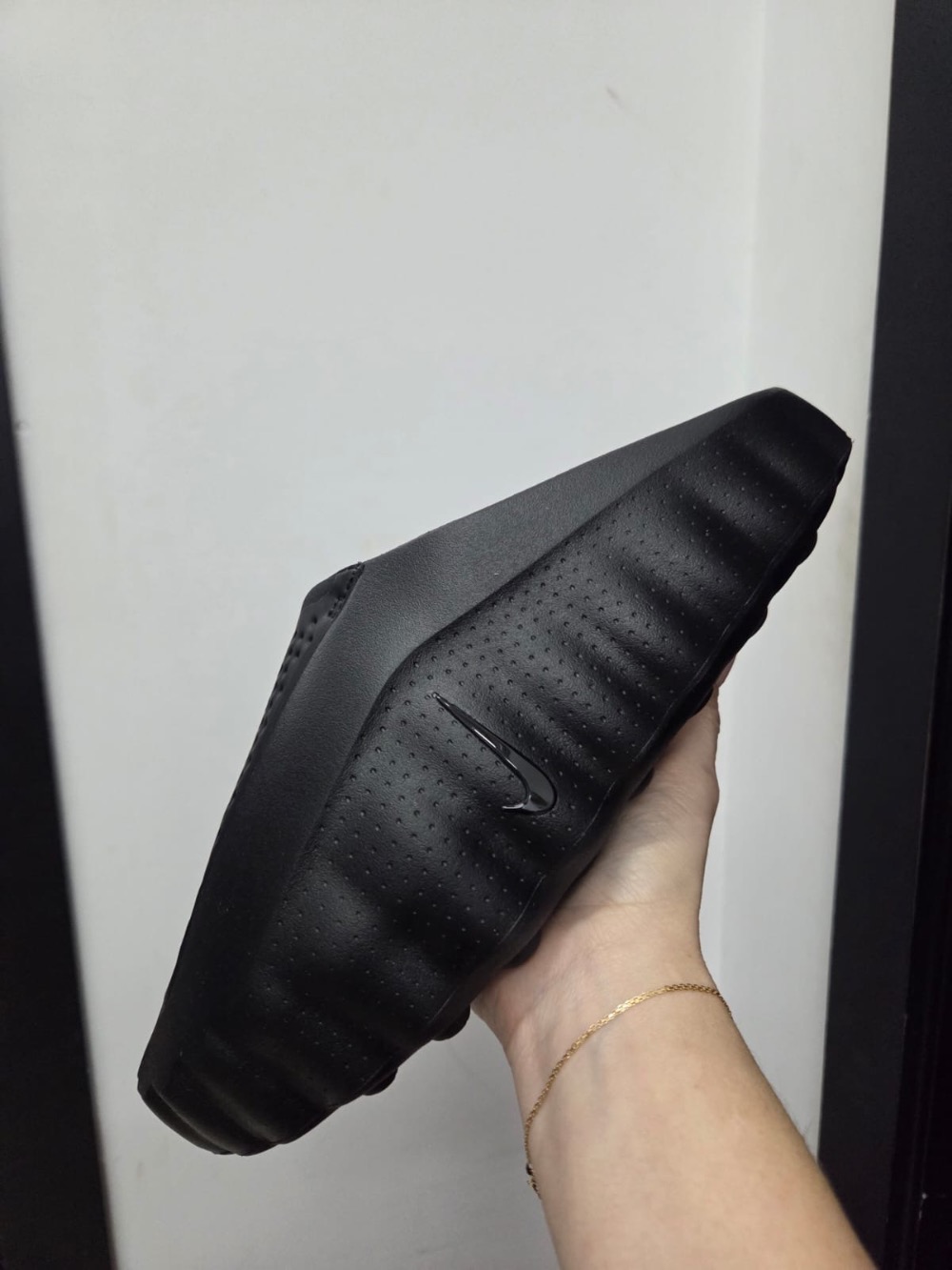 Nike Mind 001 Slide Triple Black — 46, Novo