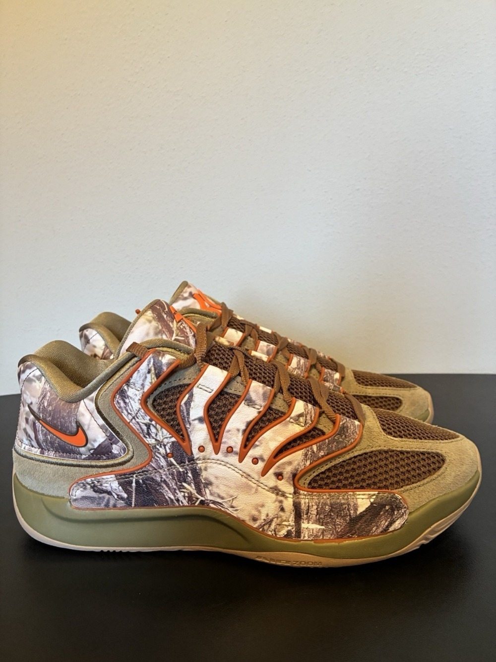 Chet Holmgren x Nike KD 18 Camo — 38 / 39.5 / 40 / 40.5 / 41 / 42 / 42.5 / 43 / 43.5 / 44, Novo