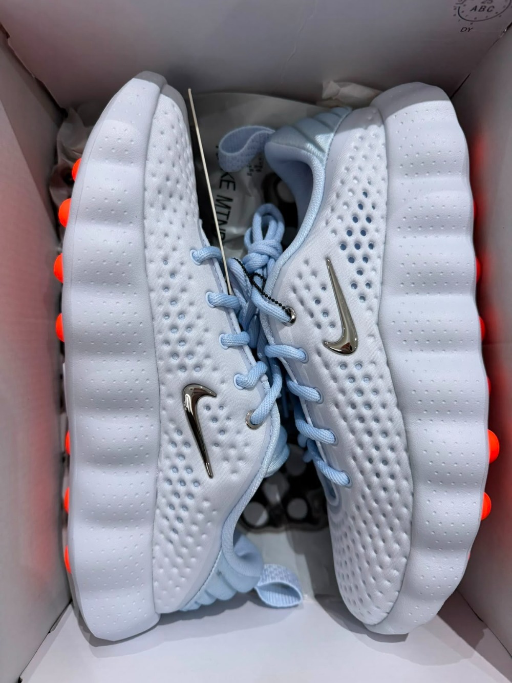 Nike Mind 002 Football Grey Hydrogen Blue Feminino — 37, Novo