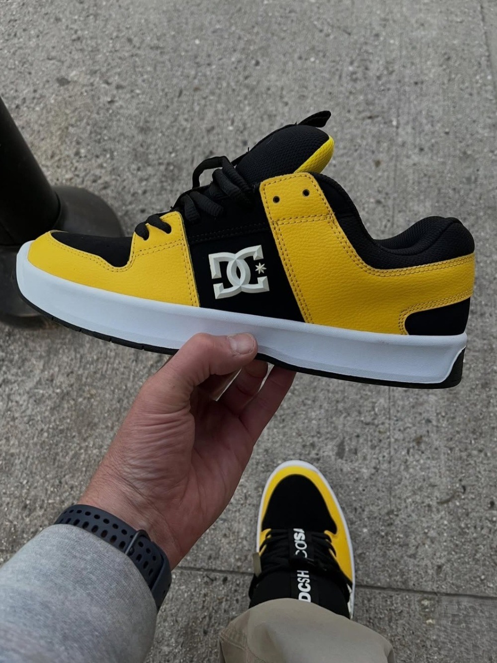 DC Shoes Lynx Zero Imp Black Yellow — 40, Novo