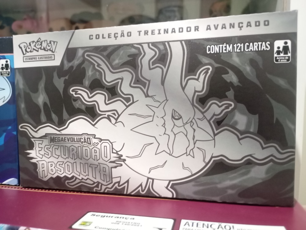 Coleção Treinador Avançado ME05 Escuridão Absoluta Pokémon TCG PT-BR — Único, Novo