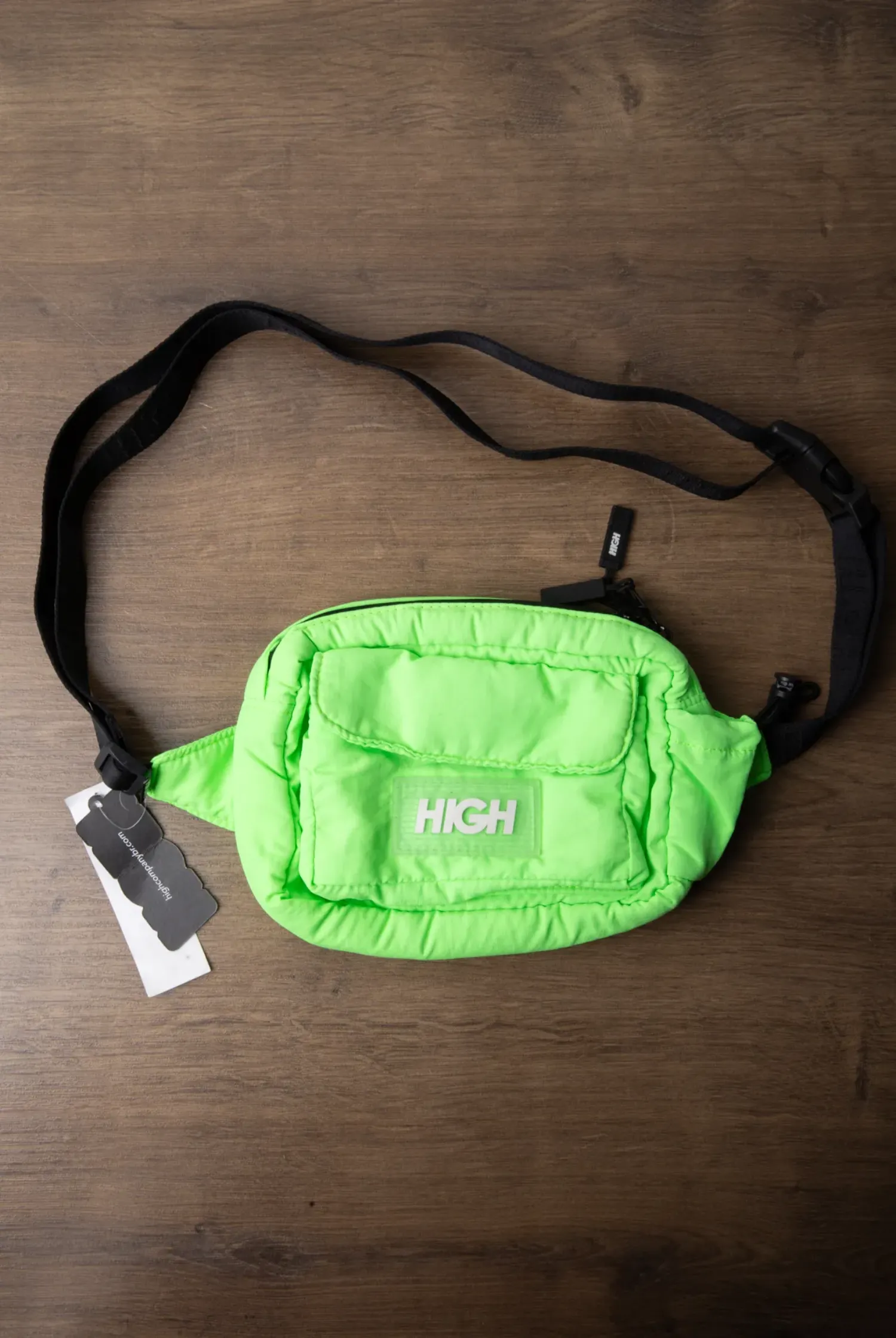 Waistbag High Company Lime — único, Novo