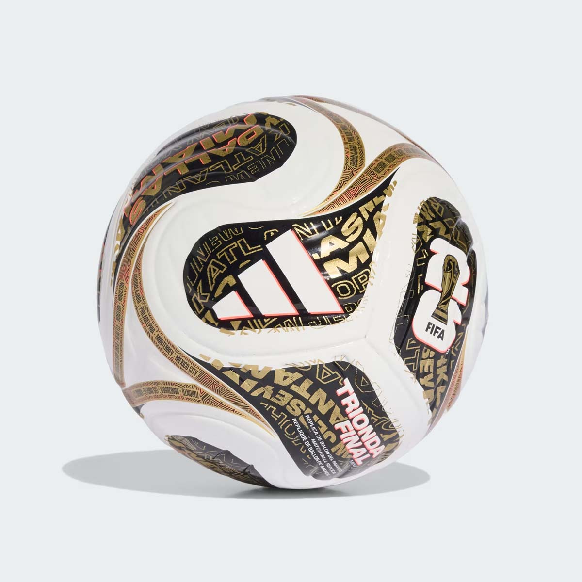 Mini Bola Adidas WC Final 2026 Branca