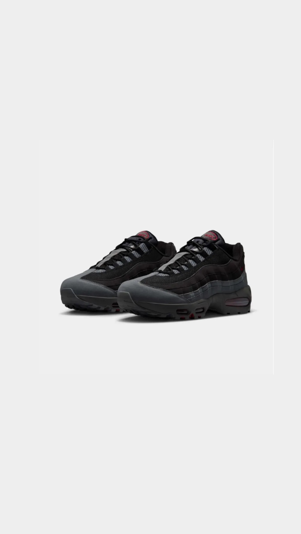 Nike Air Max 95 OG Black Smoke Grey — 41, Novo