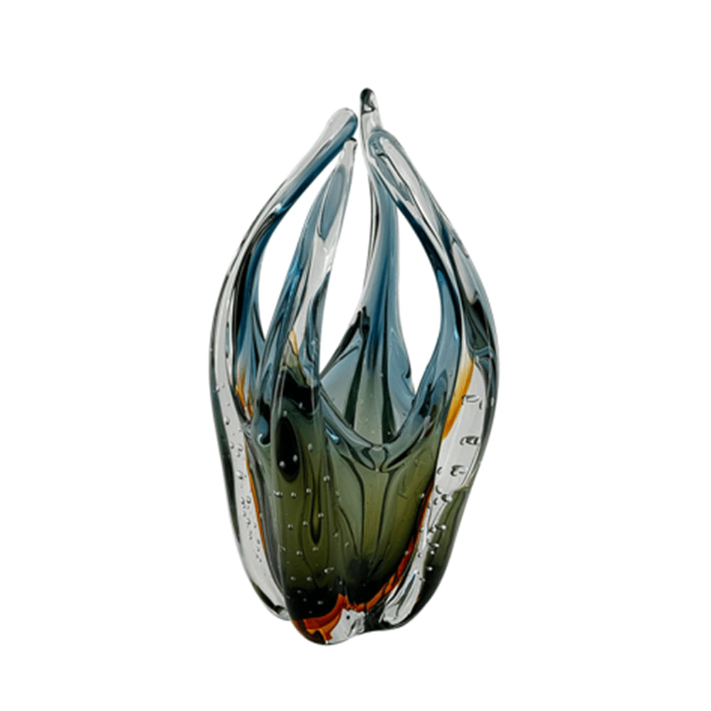 Vaso Vidro Murano Verde 1 - Btc
