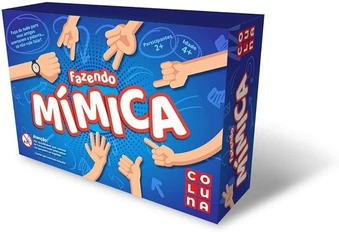 Jogo De Tabuleiro Fazendo Mimica Coluna Multicor