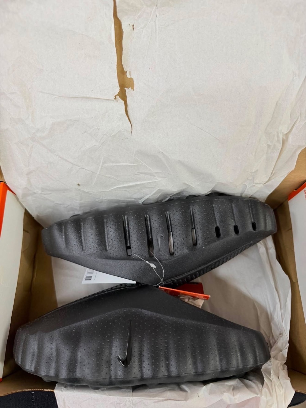 Nike Mind 001 Slide Triple Black — 40.5, Novo