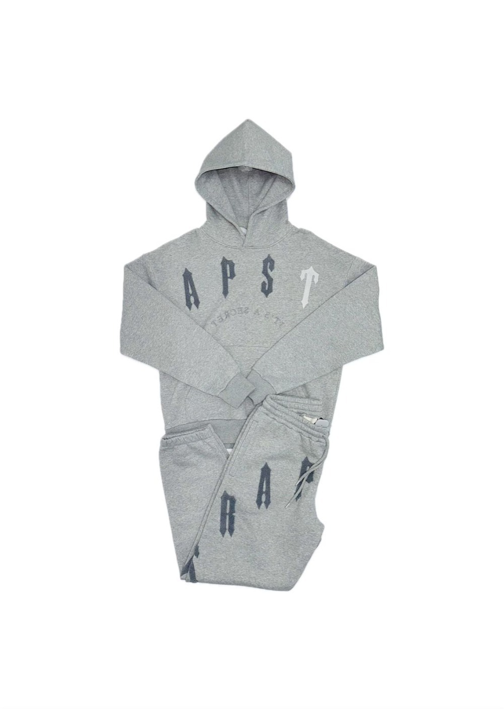 Conjunto Trapstar Irongate Arch Chenille 2.0 Grey — G, Usado