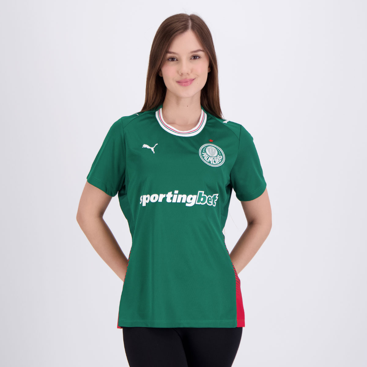 Camisa Puma Palmeiras I 2026 Feminina