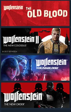 Steam - Wolfenstein Alt History Collection (4 jogos)