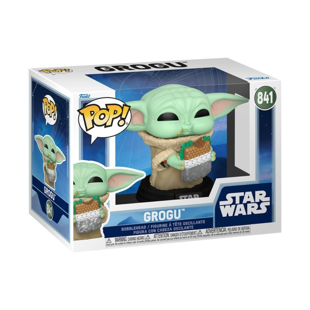 Foto 2 de Boneco Funko Pop! Star Wars Mandaloriano - Grogu com Comida