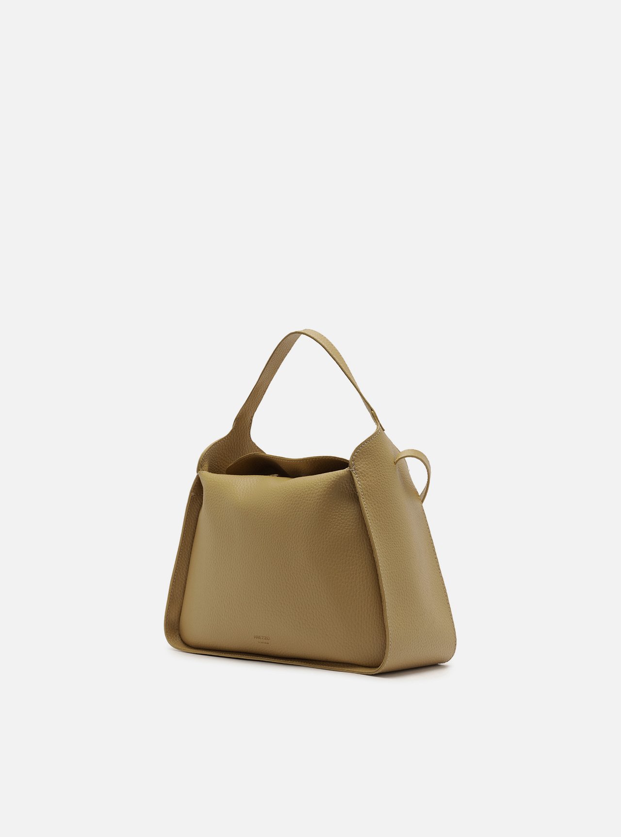 Foto 2 de Bolsa Tote Nude Pequena Granulada