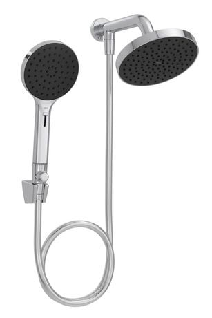 Chuveiro Redondo De Parede 16Cm Com Desviador Cromado Deca