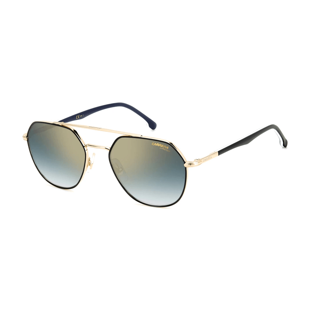 Óculos de Sol Unissex Carrera 303/S 2M2 Dourado e Preto