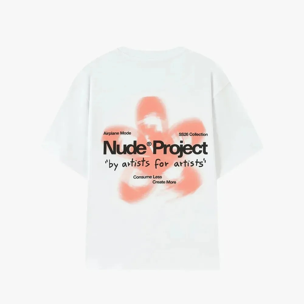 Camiseta Nude Project Jave White — PP / P / M / G / XG, Novo