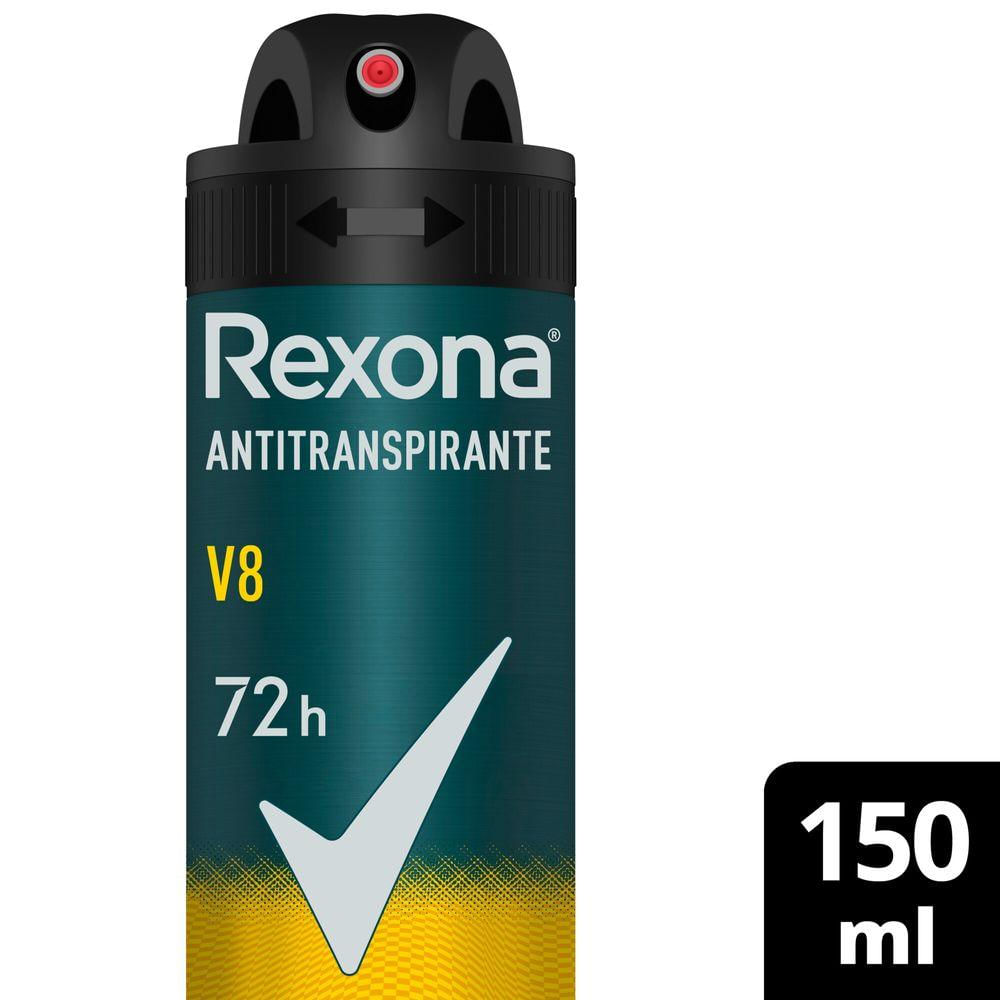 Desodorante Antitranspirante Rexona Men V8 150ml