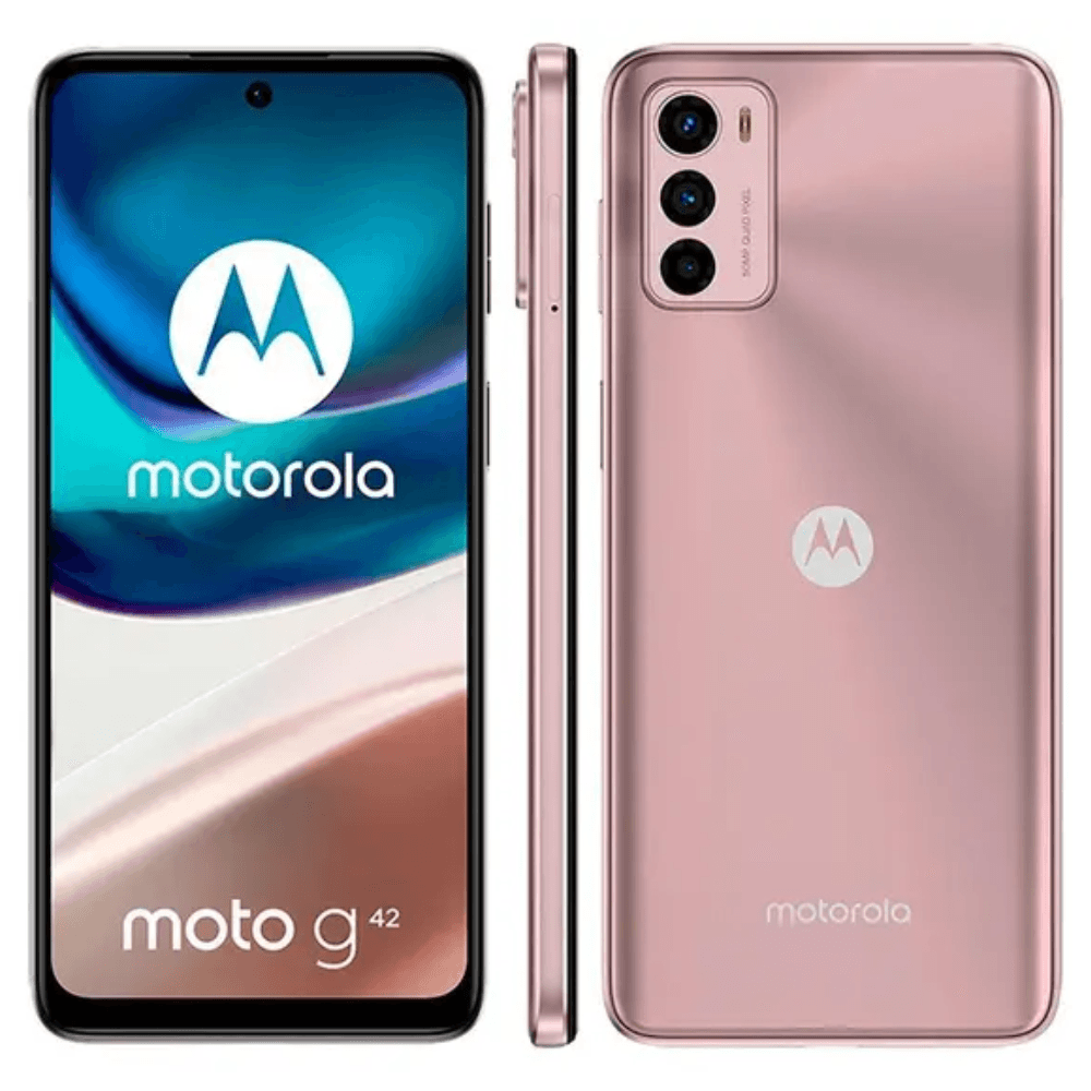 Seminovo: Motorola Moto G42 128 GB Rose - Excelente