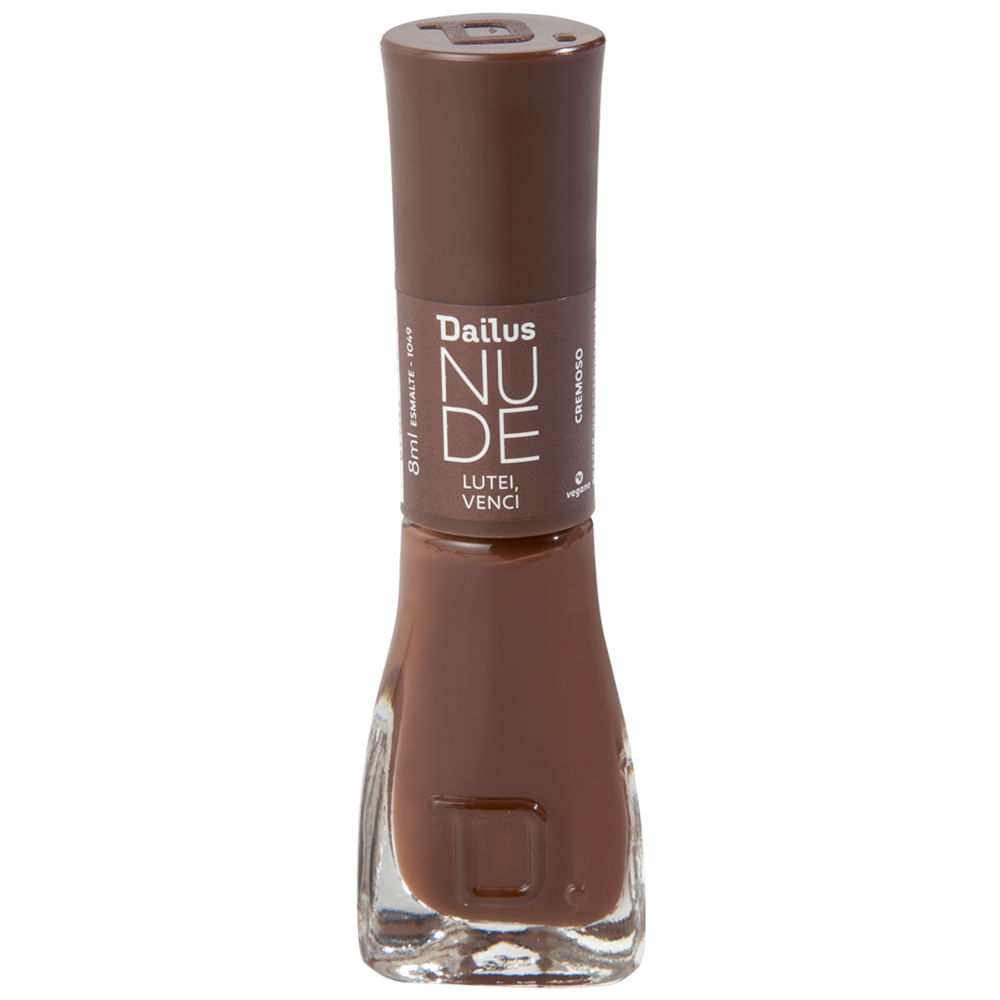 Esmalte Cremoso Dailus – Nude Tons Escuros — Lutei, Venci
