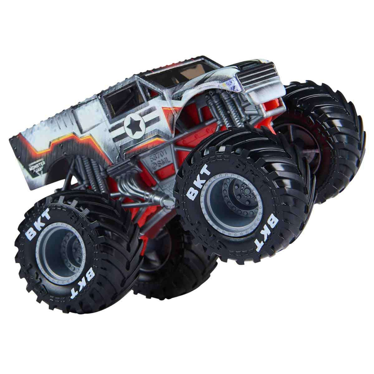 Foto 4 de 2 Carrinhos Homem De Ferro E Máquina De Combate -Monster Jam