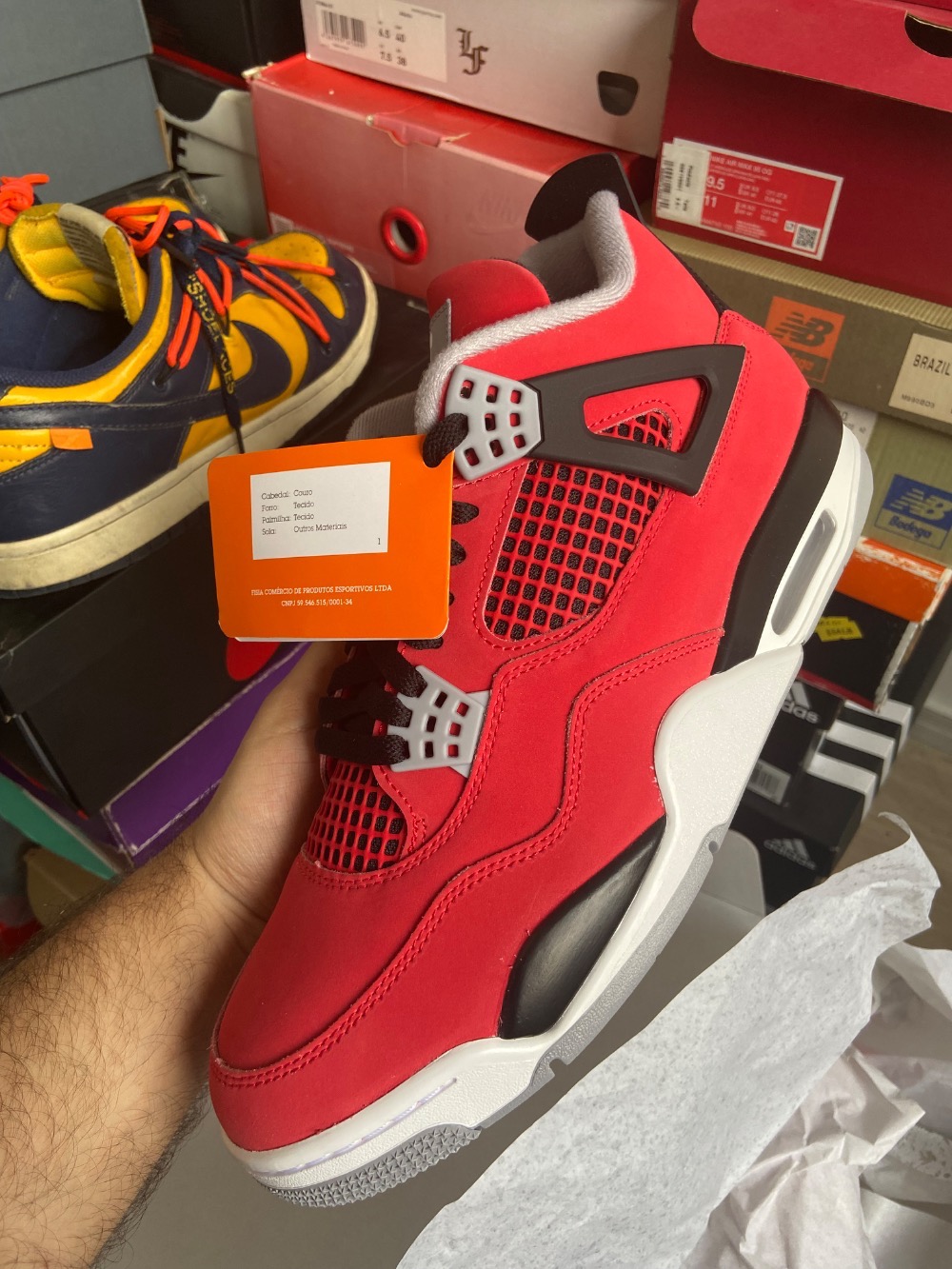 Air Jordan 4 Retro Toro Bravo (2026) — 43, Novo