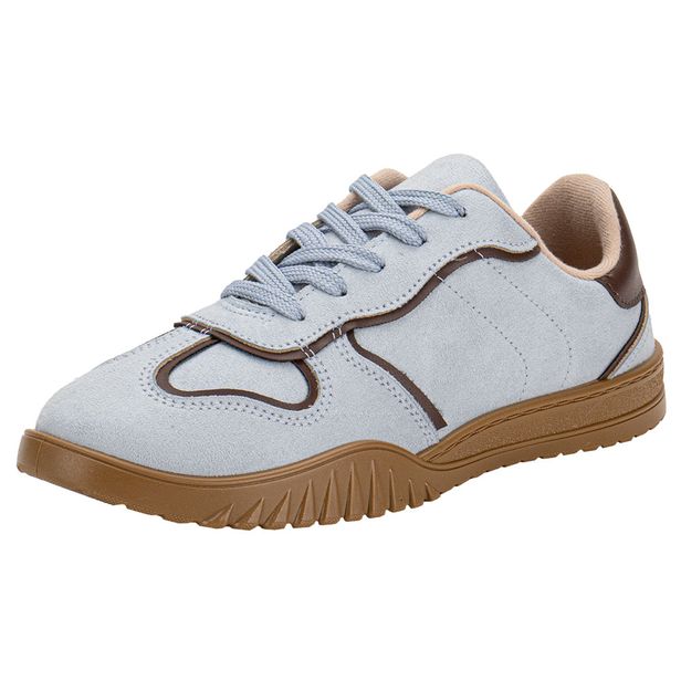 Tênis Feminino Casual Moleca 5817108 AZUL 34