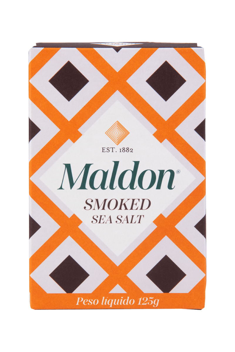 Sal Marinho Defumado 125G Maldon