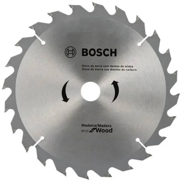 DISCO DE SERRA CIRCULAR ECO D184X24T BOSCH